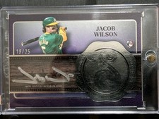 JACOB WILSON 2025 TOPPS FIVE STAR ROOKIE SILVER SIGNATURE PURPLE RC AUTO /25