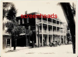 1920s-30s ANTIQUE PHOTO "ST. GEORGE HOTEL" VG Volcano California 5 X 6 & 3/4"