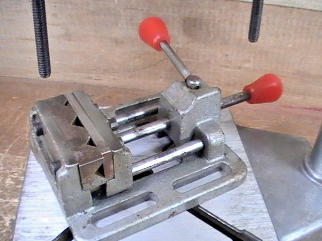 SEARS/CRAFTSMAN #9_25989 20" HD ALUMINUM DRILL PRESS STAND W/ 3" VISE VINTAGE