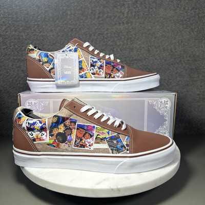 Vans Old Skool Disney 100 Scrapbook Mult VN0005UFBMB Mid Top Mens Size 12 Lim Ed