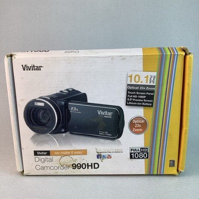 Vivitar 990 HD Digital Camcorder 23X Optical Zoom With SD CARD