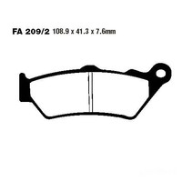 Bremsbelag EBC FA209 2HH Hinten FüR Triumph Thunderbird 1600 Bj. 2009-2013