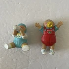 Vintage Cabbage Patch Kid Mini Doll PVC Figures Baby and Toddler