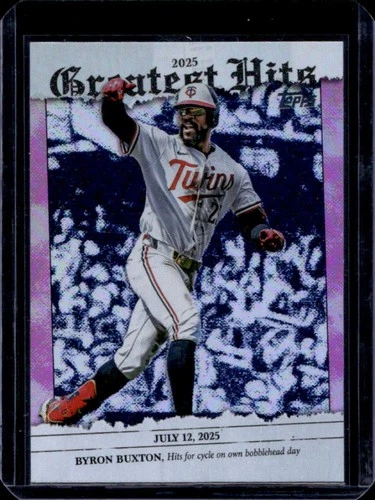 2026 Topps Series 1 Byron Buxton Pink Foil (RAW)