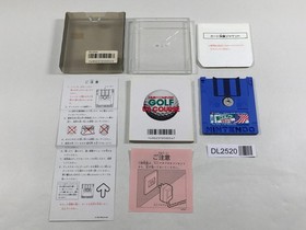 DL2520 Golf U.S. Course BOXED Famicom Disk Japan