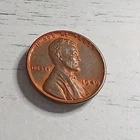 1949-P AU RB Lincoln Wheat Cent ~ Free Shipping!
