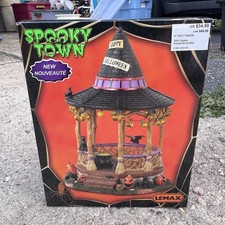 Lemax Spooky Town Witch Gazebo Halloween Vill...