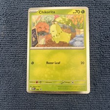 Chikorita MEP 069 - NM Pokemon Mega Evolution Perfect Order Holo Promo