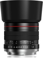 EF 85mm f1.8 Portrait Lens - MF for Canon EOS Rebel T8i/T7i/T7/T6i/T5/T3i/T3/T2i