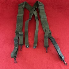 Original Korean War U.S. Army OD Combat Suspenders