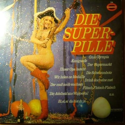 Various - Die Super-Pille LP Comp Mixed Vinyl Folk, World, & Country 221114