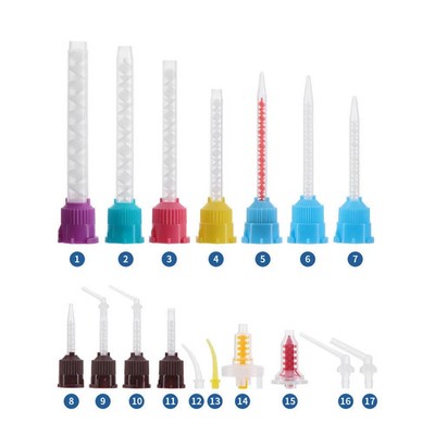 50 Pcs/Bag Dental Disposable Convey Mixing Tips for Impression Material Cements