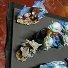 Blue Resin Dolphin Figurines Lot - Mini Sculptures, Assorted Designs — photo 6