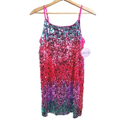 open lace back dress Primavera Couture 14063 Homecoming Plus Size Short Cocktail Sequin Dress main image 1