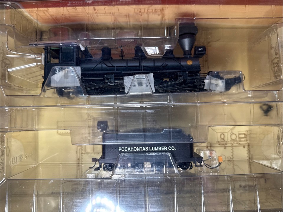 Locomotive Spectrum Articulated Avec Tender – DCC Intégré, Pocahonta Lumber Co #42