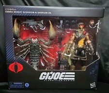 G.I. Joe Classified Series  180 Cobra Desert Scorpion & SKRP10N-25 Hasbro 2 Pack