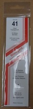 Showgard size 41 Clear hingeless stamp mount NEW unopened pack 1st quality 215mm