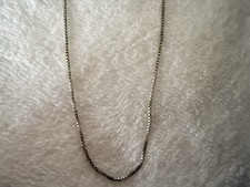 Made in Italy Sterling Silber Box Kette Halsk...