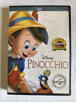 Disney Pinocchio DVD Signature Collection Version Brand New Sealed