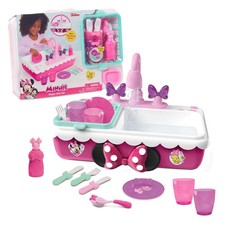 Minnie's Happy Helpers Magic Sink Set, Pretend Play Working Sink, Kids Toys f...