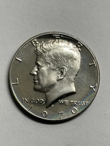 1970-S Kennedy SILVER Half Dollar PROOF, 40% SILVER