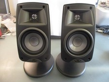 Klipsch Surround Sound Speaker QUIN3BK Quintet III Black Satellite (Set of 2)