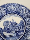 Wedgwood Governor's Palace Garden Williamsburg, Virginia Blue/White Plate — photo 6