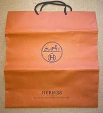 ✨ BORSA CONFEZIONE LUSSO GIFT BAG "HERMES" ORIGINALE 2025 (42x47x17) ✨