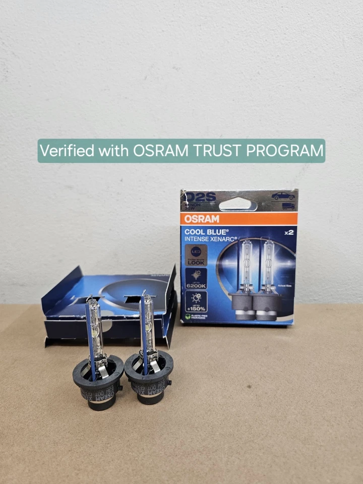 D2S OSRAM 66240CBN COOL BLUE INTENSE NEXT GEN HID XENON BULBS (2 PACK) - Image 4 of 4