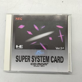 NEC Super System Card (VER 3.0) PC Engine Software