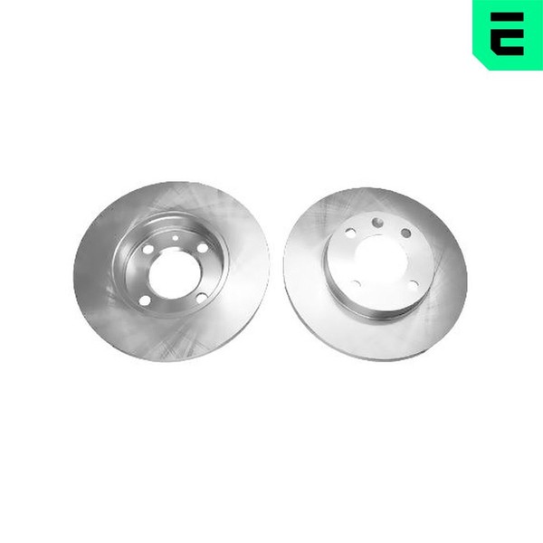 2X Bremsscheibe Optimal BS-0881C FüR 1G2 Audi 19E 1G1 Seat VW Golf Jetta 33B 165-image