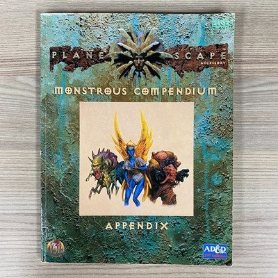 MONSTROUS COMPENDIUM APPENDIX PLANESCAPE AD&D 2ND ED DUNGEONS & DRAGONS 2602