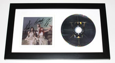 THE WARNING BAND SIGNED FRAMED 'EVERYTHING'S FALLING' CD COVER ALBUM COA x3