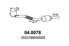 ASSO Katalysator Euro 6 für VW Passat Variant 1.4 TSI Skoda Superb III Kombi
