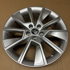 Original Skoda Scala Kamiq Alufelge 17 Zoll Silber Einzelfelge 658601025C 8Z8