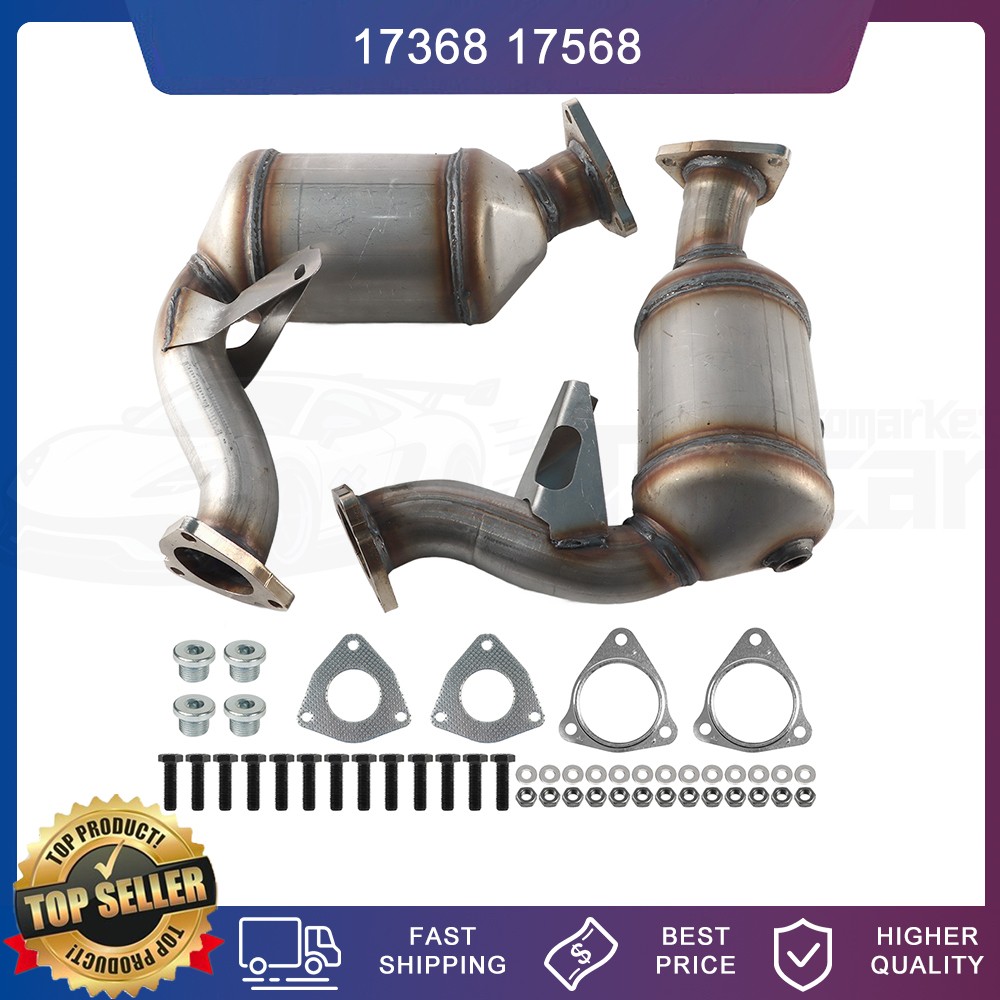 2x Catalytic Converter For 2012 -2015 Audi A6 A7 Quattro 3.0L V6 2013-2017 A8