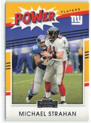 2021 Panini Contenders Power Players Michael Strahan New York Giants #PP-MST