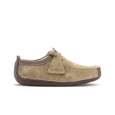 Clarks Natalie Oakwood Suede Women's Loafers