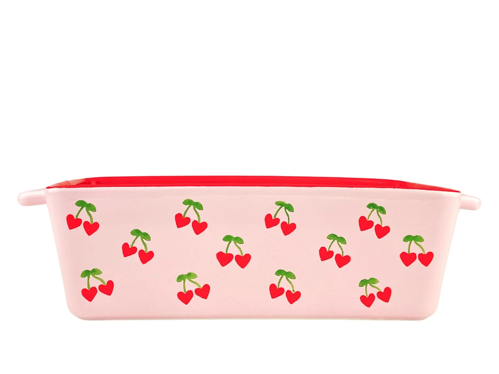 Cherry Hearts Loaf Pan