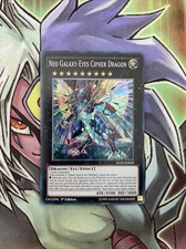 RATE-DE049 Neo Galaxy-Eyes Cipher Dragon Super Rare VaryingNM Yugioh Karte