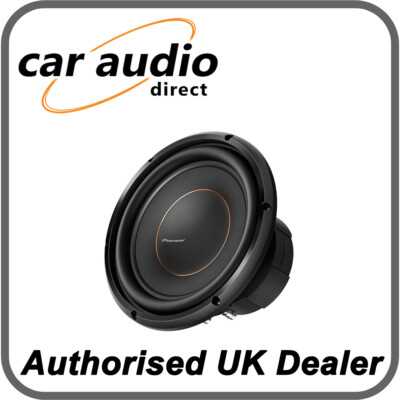 Pioneer TS-D10D2 - 10'' 25 cm Dual 2Ω Gehäuse-Typ D-Serie Komponenten Subwoofer