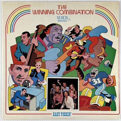 EASY PICKIN' VINYL LP - WINNING COMBINATION Xerox Service Promo