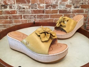 born yellow sandals