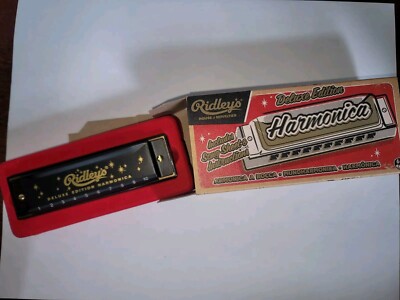 Ridley s Deluxe Edition Harmonica with Song Sheet
