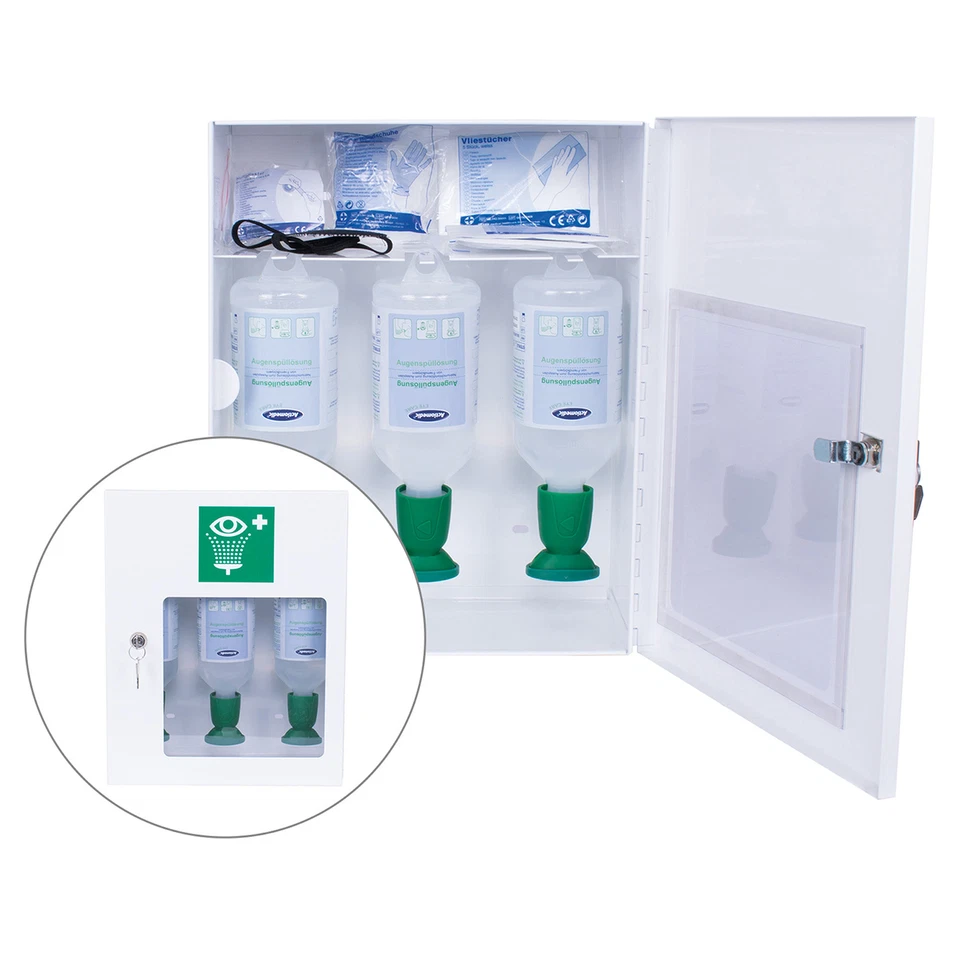 Actiomedic® EYE CARE Augenspülschrank I mit Zusatzausstattung - Bild 1 von 1