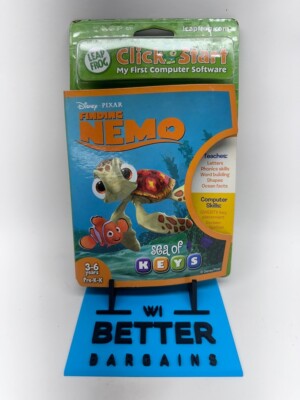 LeapFrog CLICK START- Disney Pixar Finding Nemo NEW CIB 3-6 Years