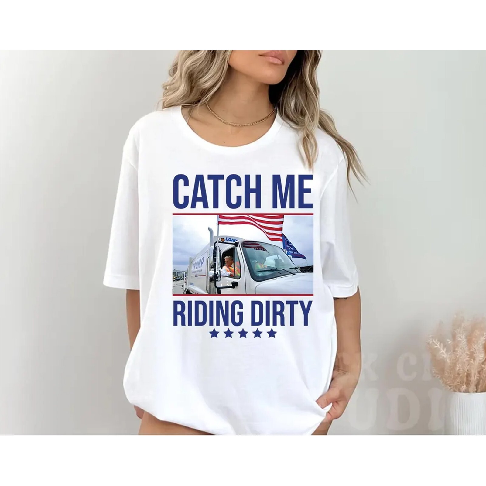 Trump Garbage Man In Truck, Donald Trump Man Shirt, Trump Garbage Truck Shirt