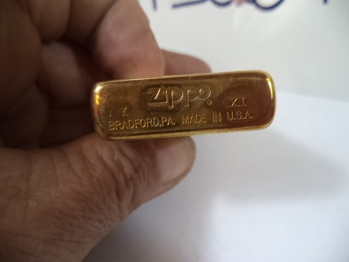 zippo lighter PEACE COLOR COLLECTION SERIES BRASS NUOVO ANNO 1995 4 PIECES - Imagen 8 de 17