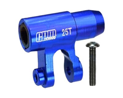 GPM Racing Alu Servo Horn 25 Zähne blau GPMXRT024-SHB X-Maxx 8S, XRT VXL, 