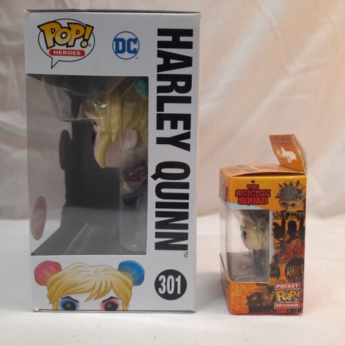 Funko POP! Figura y llavero de bolsillo Heroes DC Comics Harley Quinn #301 - Imagen 4 de 8